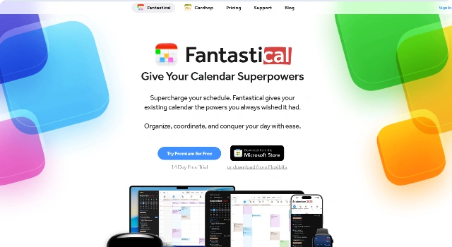 Fantastical Calendar screenshot